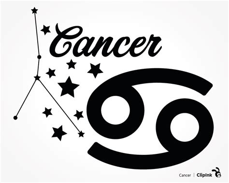 Cancer Svg Free Zodiac Sign Svg Astrology Cut File Didiko Designs ...