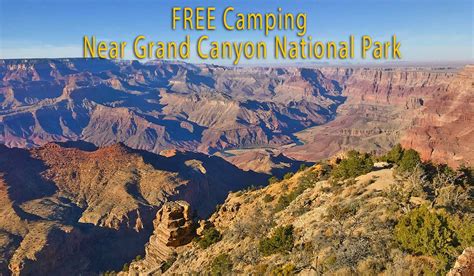 Free Camping near Grand Canyon National Park - South Rim - Let's See ...