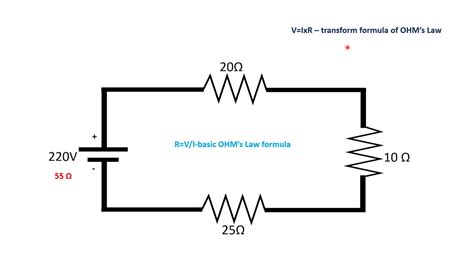 Circuit Diagram For Ohm's Law State Ohm's Law. Draw A Labell