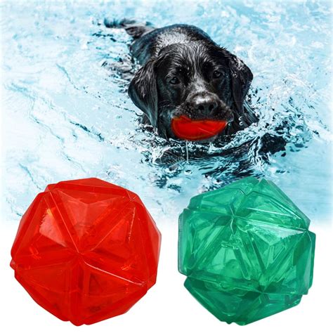 D-GROEE Floating Dog Pool Toys, Dog Water Balls for Summer, Interactive ...