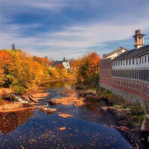 The Milford Nh Oval. #milfordnh Photograph by Joann Vitali