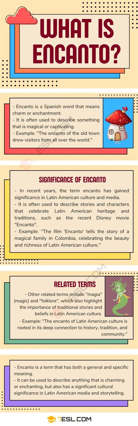 Encanto Meaning: What Does The Term "Encanto" Mean? • 7ESL