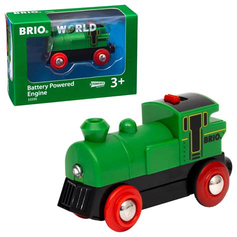 BRIO World 33592 Mighty Red Action Locomotive Battery Operated Toy ...