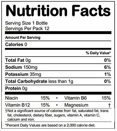 Powerade Nutrition Facts Label - Nutrition Ftempo