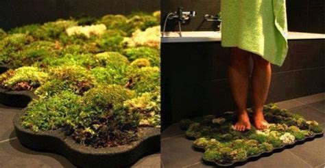 DIY Moss Bath Mat - Do-It-Yourself Fun Ideas