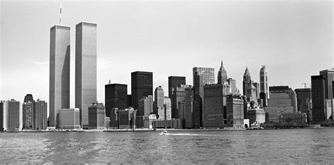 New York City Skyline Classic B&W Photographs of the Early 1970s