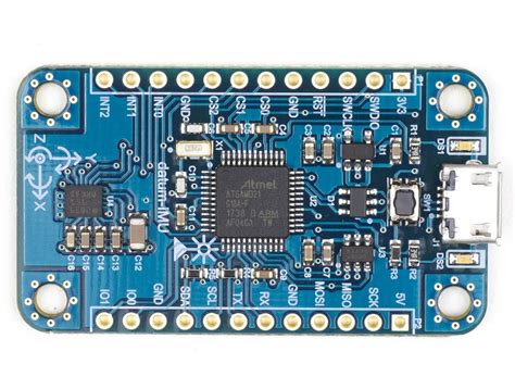 The datum-IMU sensor combines the same SAMD21G18 microcontroller used ...