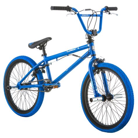 Mongoose Blue Rive 20" BMX Freestyle Bike