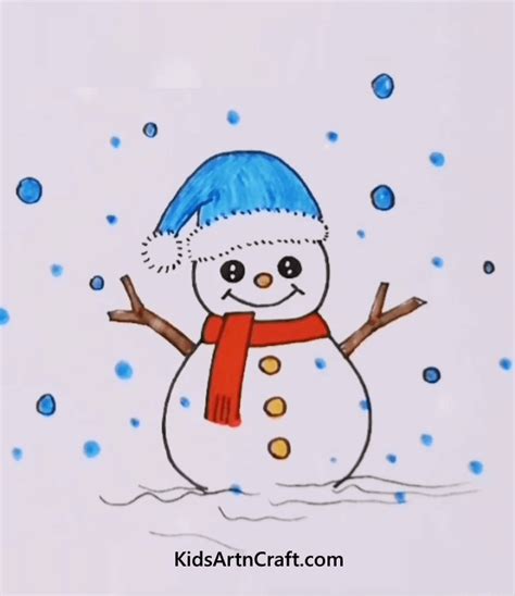 Winter Drawing Ideas for Kids - Kids Art & Craft