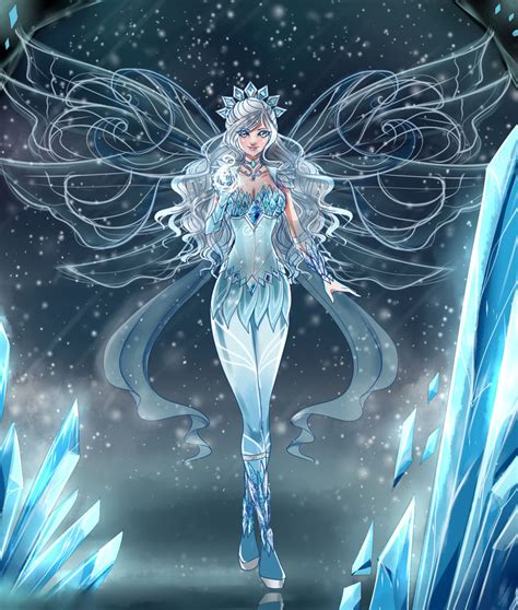 Ice Fairy by Liliadria on DeviantArt