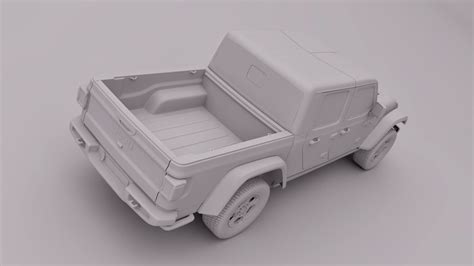 Jeep Gladiator Rubicon - 3D Model by FIRA