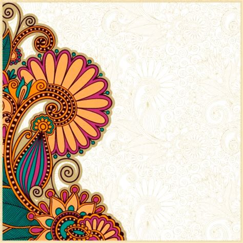 Colorful Paisley Pattern on Gold Indian Wedding Invitation | Zazzle.com ...