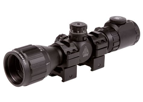 UTG 3-9x32 AO Bug Buster Rifle Scope, EZ-TAP, Illuminated Mil-Dot ...