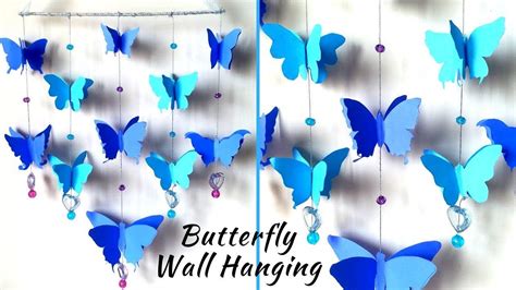 Paper Butterfly Wall Decoration Ideas - teachcreativa.com