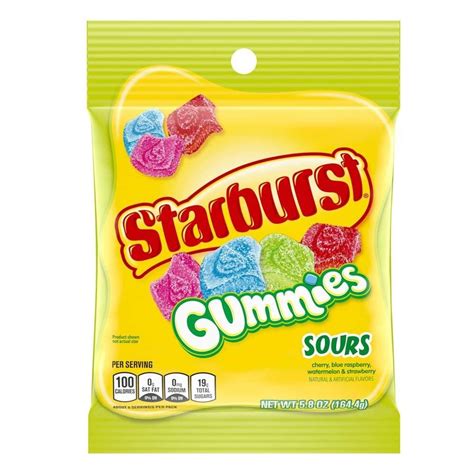 Starburst gummies sour – Artofit