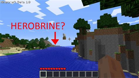 I saw Herobrine on Minecraft!! - YouTube