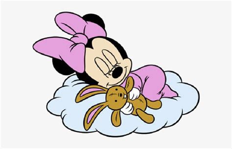 Baby Minnie Mouse Sleeping - Free Transparent PNG Download - PNGkey