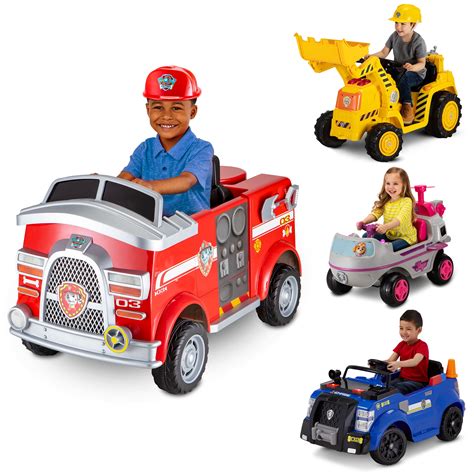 Nickelodeon's PAW Patrol: Marshall Rescue Fire Truck, Ride-On Toy by ...