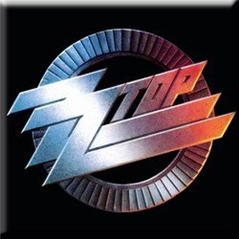 ZZ Top Metal Steel Fridge Magnet Circlo Logo Album Cover Gift Fan ...