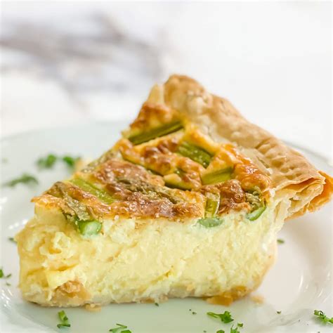 Asparagus & Ricotta Cheese Quiche