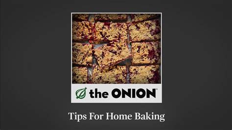 Tips For Home Baking