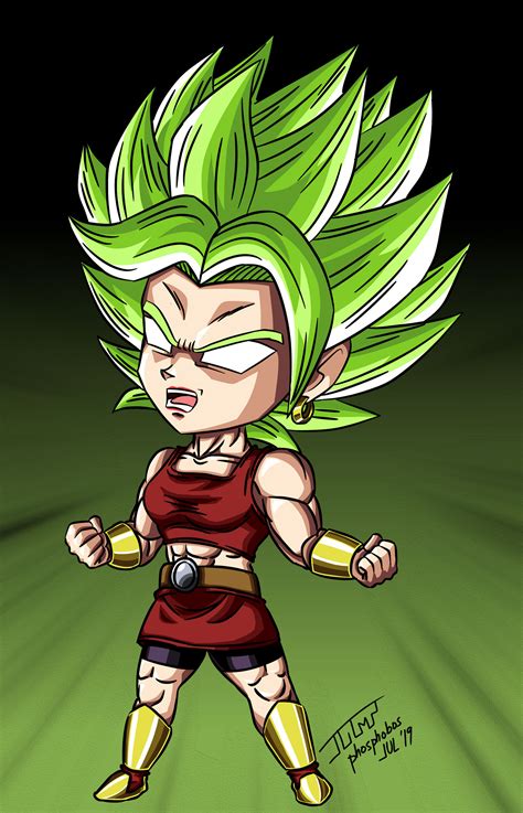 Chibi Super Saiyan Kale (Berserk) by Phosphobos on DeviantArt