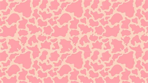 Awesome Pink Cow Print Desktop Wallpaper Free