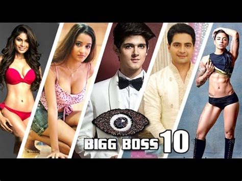 Bigg Boss 10 Contestants CONFIRMED List by Salman Khan - YouTube