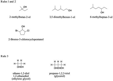 14.2: Alcohols - Nomenclature and Classification - Chemistry LibreTexts