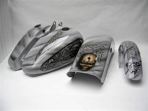 Harley Davidson Custom Paint Set by Tonys-Airbrushing on DeviantArt