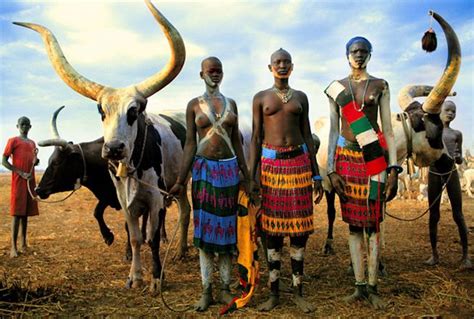 Dinka Family with Modern Dress, South Sudan | Carol Beckwith & Angela ...