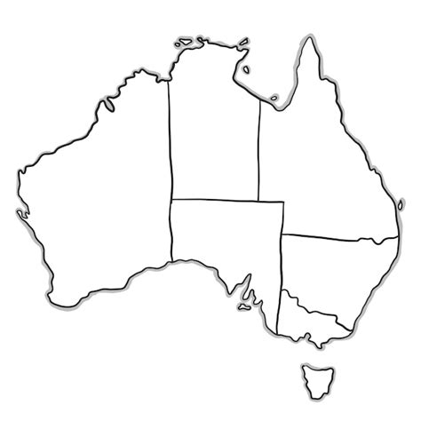 Free Vector | Doodle australia map