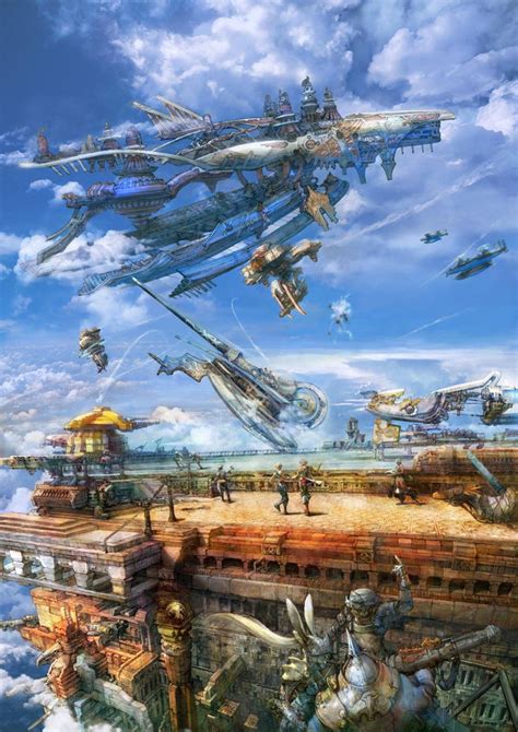 Airship Battle Art - Final Fantasy XII Art Gallery