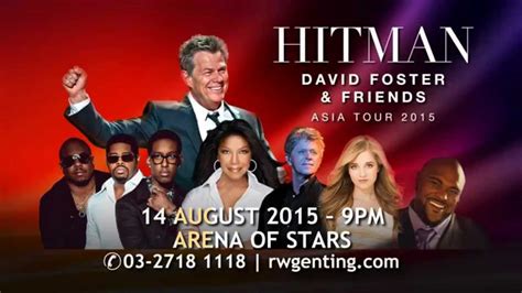 HITMAN DAVID FOSTER & FRIENDS ASIA TOUR 2015 - YouTube