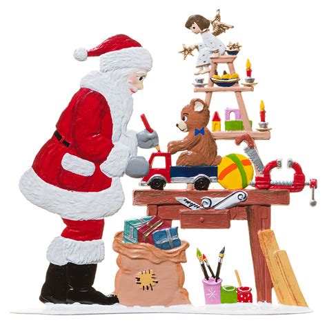 Santa’s Workshop by Wilhelm Schweizer - SC19 - Wilhelm Schweizer Pewter ...