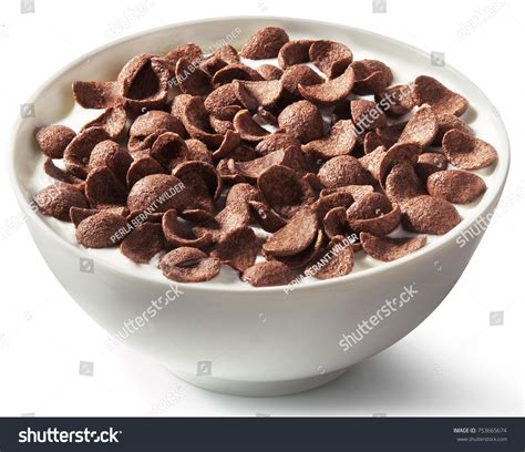 Cereal Milk Breakfast Bowl Corn Fiber Stock Photo 753665674 | Shutterstock