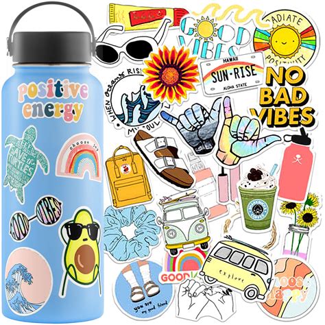 Buy USA Company - Cute Stickers for Water Bottles, Waterproof Stickers ...