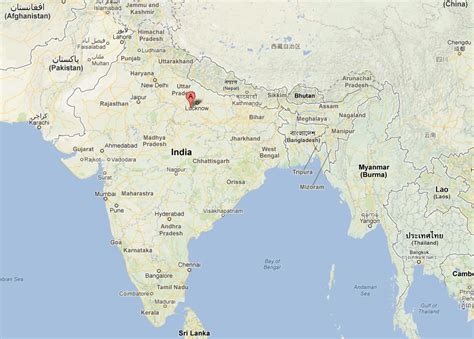 Kanpur Map - India