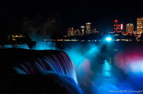 Photographing Niagara Falls at Night