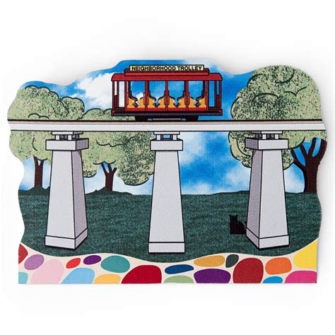 Mister Rogers Neighborhood Trolley (Cat's Meow Village) – Shop at the ...