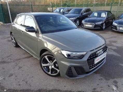 2018 Audi A1 Sportback S line 30 TFSI 116 PS S tronic Petrol grey Semi ...