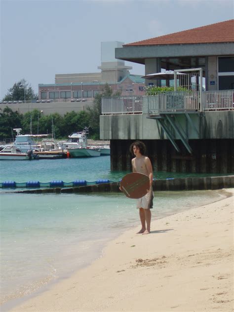 Okinawa Travel Guide: Kadena Marina Beach Review - Okinawa