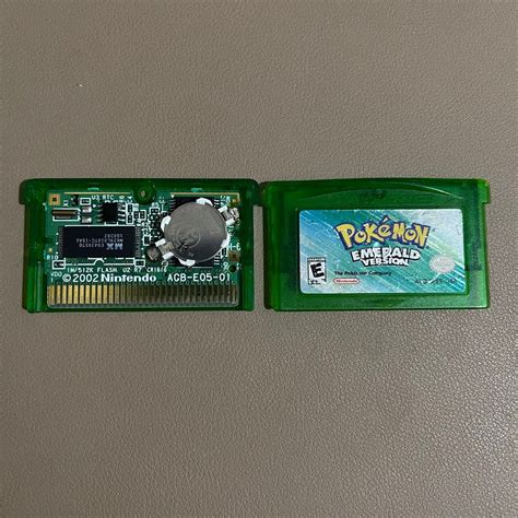 Gameboy Advance: Pokemon Emerald, Video Gaming, Video Games, Nintendo ...