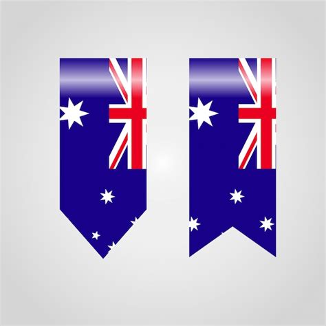 Free Vector | Australia flag banner