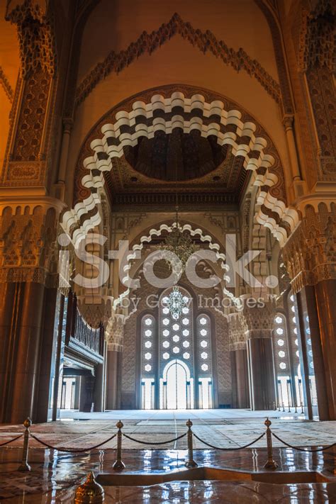 Great Hassan Ii Mosque Interior Stock Photo | Royalty-Free | FreeImages