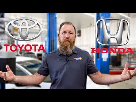 Honda Vs. Toyota - Reliability - YouTube