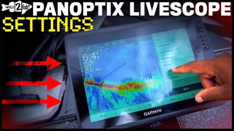 Best Settings for Garmin Panoptix LiveScope | Weekend Sportsman