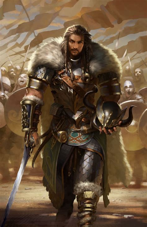 Wang Ding | Fantasy character design, Viking character, Fantasy warrior