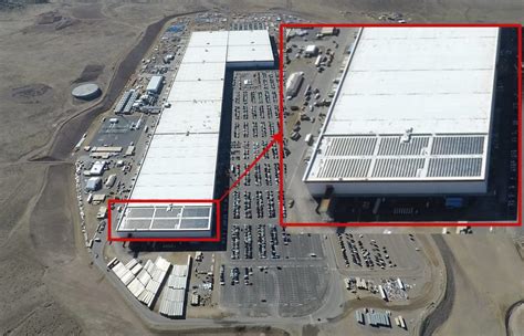 Tesla’s solar rooftop array at Gigafactory 1 is starting to take shape