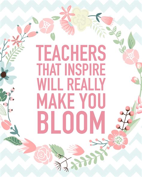 Teacher Appreciation Printable + Blog Hop | Teacher appreciation quotes ...